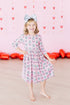 disco-bows-3-4-sleeve-pocket-twirl-dress Mila &  Rose - Sophia's Style--12-24M--2